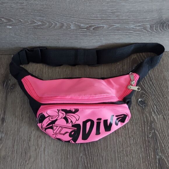 Disney Minnie Mouse Diva Fanny Pack Waist Bag - Picture 2 of 10
